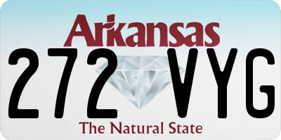 AR license plate 272VYG