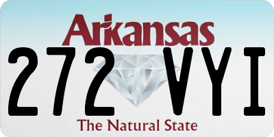 AR license plate 272VYI