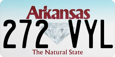 AR license plate 272VYL