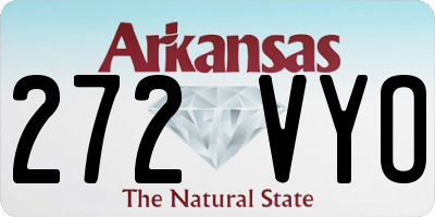 AR license plate 272VYO