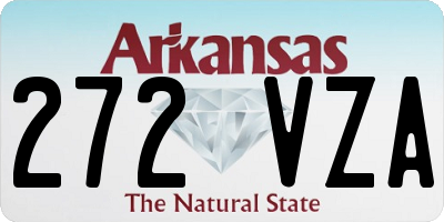 AR license plate 272VZA
