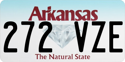 AR license plate 272VZE