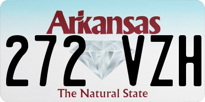 AR license plate 272VZH