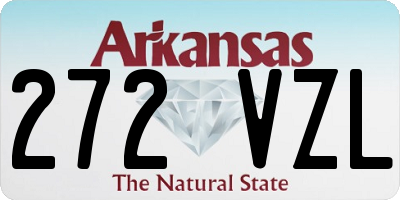 AR license plate 272VZL