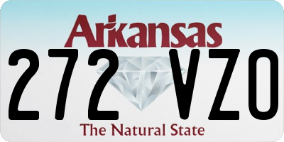 AR license plate 272VZO