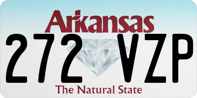 AR license plate 272VZP