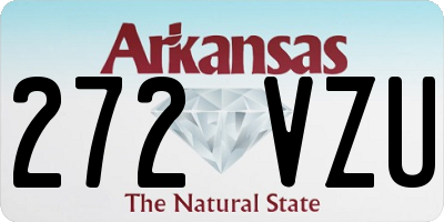 AR license plate 272VZU