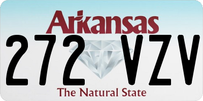 AR license plate 272VZV