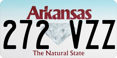 AR license plate 272VZZ