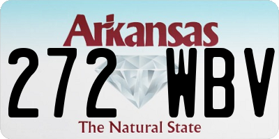 AR license plate 272WBV