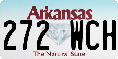 AR license plate 272WCH