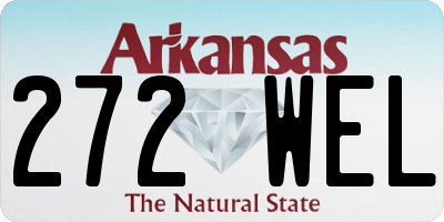 AR license plate 272WEL