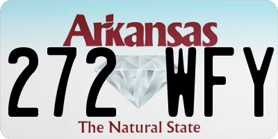 AR license plate 272WFY