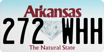 AR license plate 272WHH