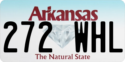 AR license plate 272WHL