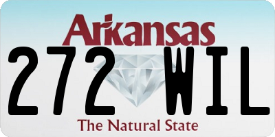 AR license plate 272WIL