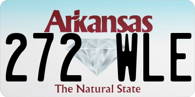 AR license plate 272WLE