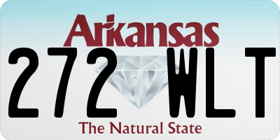AR license plate 272WLT