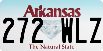AR license plate 272WLZ