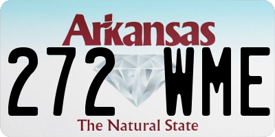 AR license plate 272WME
