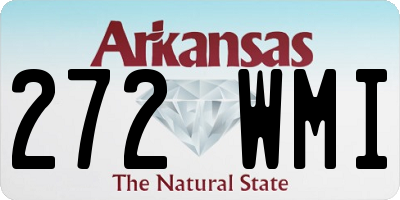 AR license plate 272WMI