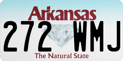 AR license plate 272WMJ