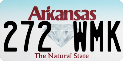 AR license plate 272WMK