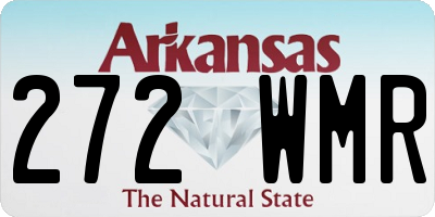 AR license plate 272WMR