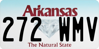 AR license plate 272WMV