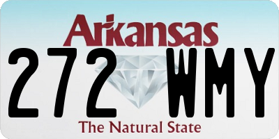 AR license plate 272WMY