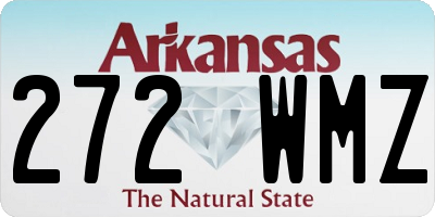 AR license plate 272WMZ