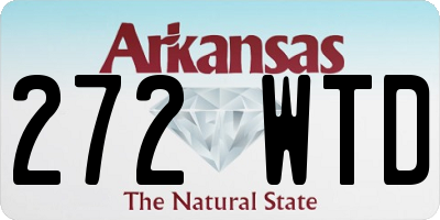AR license plate 272WTD