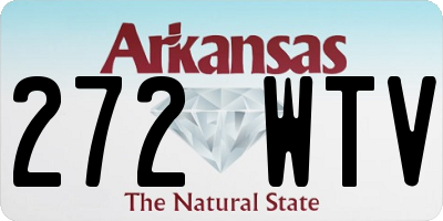 AR license plate 272WTV