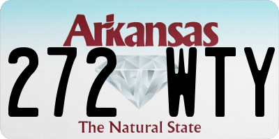 AR license plate 272WTY
