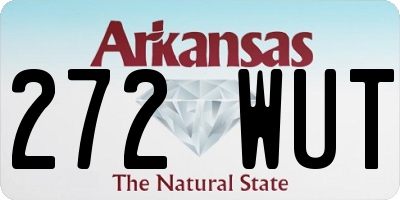 AR license plate 272WUT