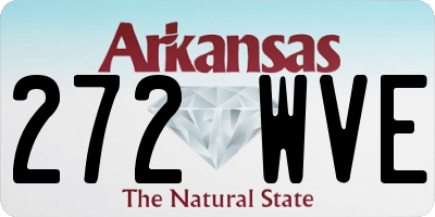 AR license plate 272WVE