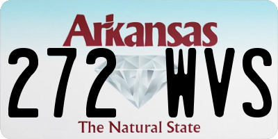 AR license plate 272WVS