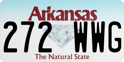 AR license plate 272WWG