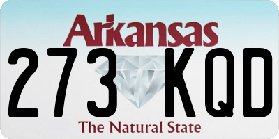 AR license plate 273KQD