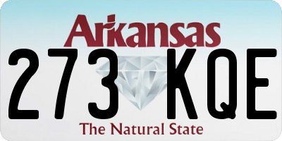 AR license plate 273KQE
