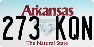 AR license plate 273KQN
