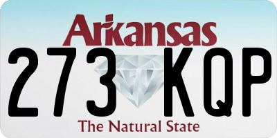 AR license plate 273KQP