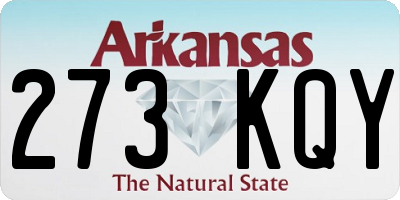 AR license plate 273KQY