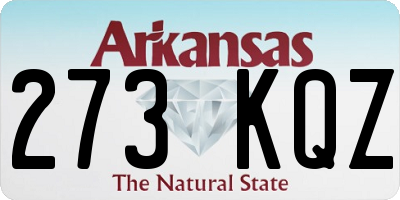 AR license plate 273KQZ