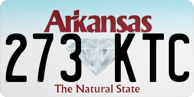 AR license plate 273KTC