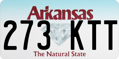 AR license plate 273KTT