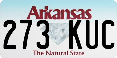 AR license plate 273KUC