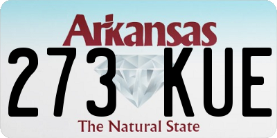 AR license plate 273KUE