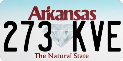 AR license plate 273KVE