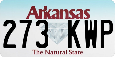 AR license plate 273KWP